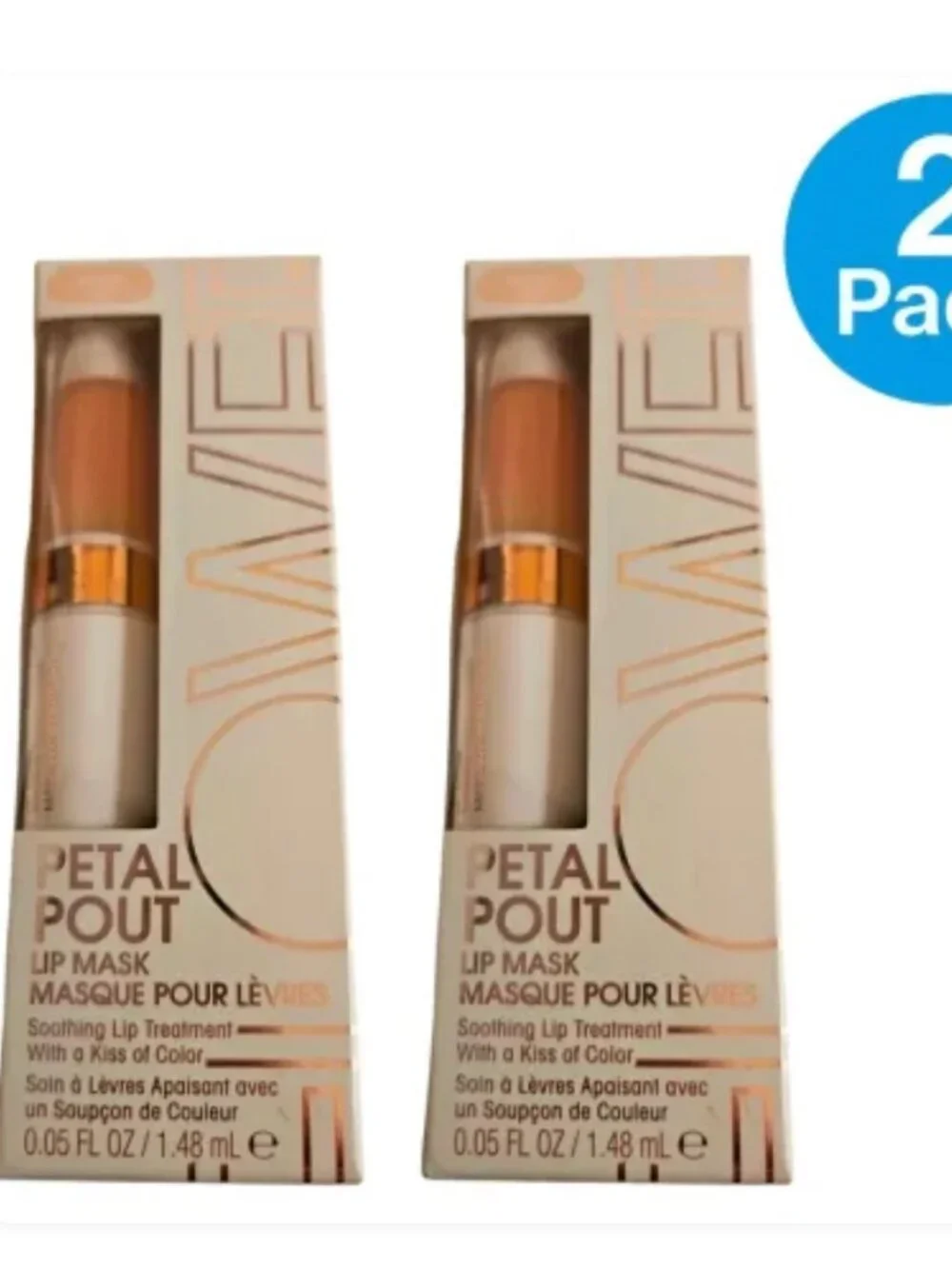 Flower Petal Pout Pucker Lip Mask (SET OF TWO)